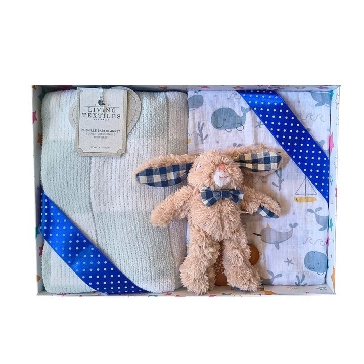Louis Bunny Baby Boy Gift Box